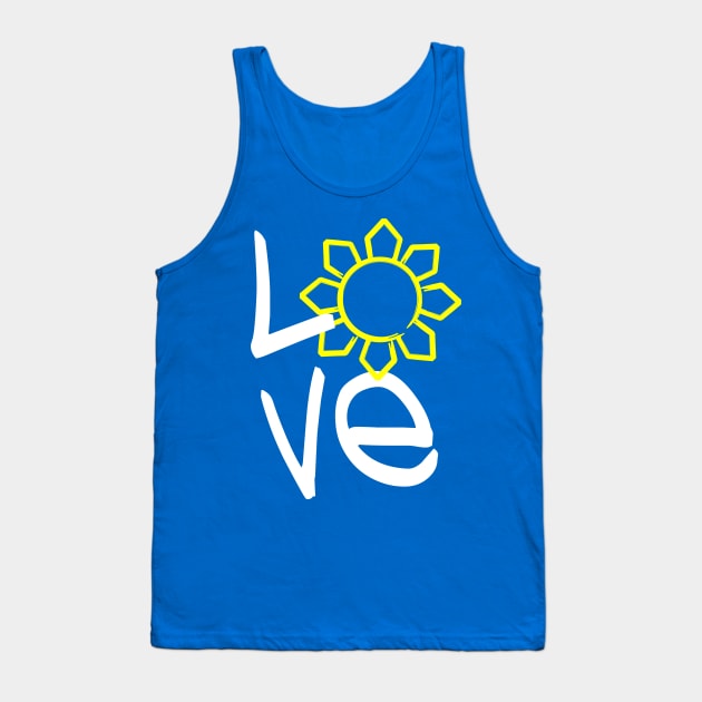 Philippines Love Sun Tank Top by airealapparel